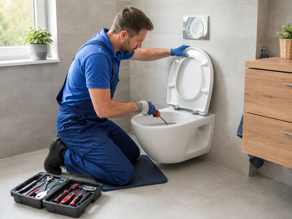 Toilette verstopft Essen – 24/7 Rohrreinigung Notdienst Abflussreinigung NRW